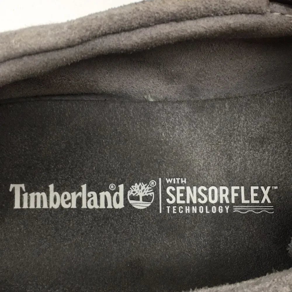 Timberland Gray Suede Boat Shoes Loafers with SensorFlex Technology size 9